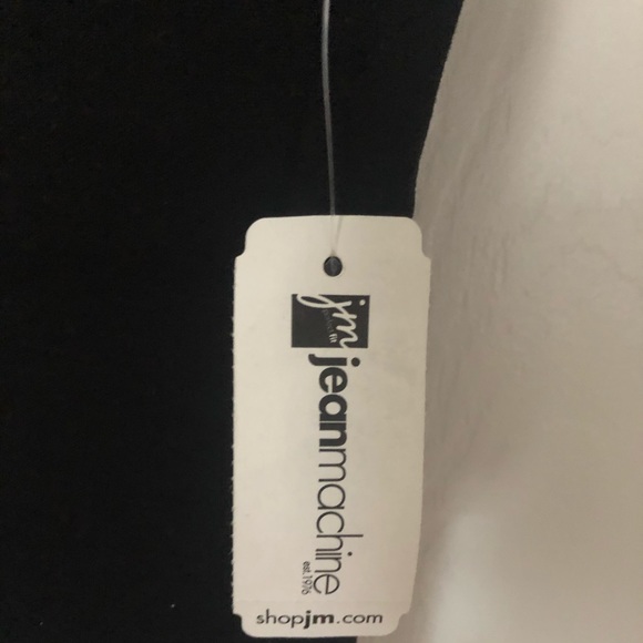 *NWT* Jean Machine Papermoon Black Crop Top - Picture 4 of 7